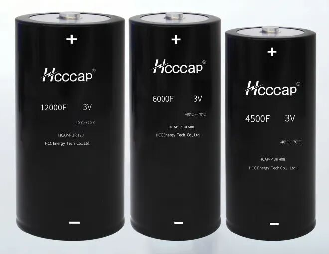 HCC Energy's large supercapacitor cells